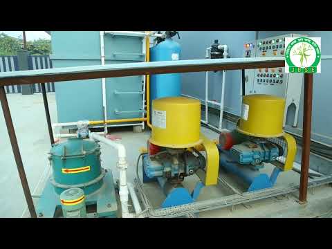 Industrial water treatment plant