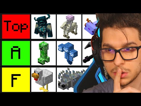 LA MIA CLASSIFICA DEI MOSTRI DI MINECRAFT - ITA