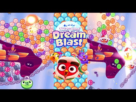 ANGRY BIRDS Dream Blast / Walkthrough and Gameplay / Part 18 / Levels 53 - 55