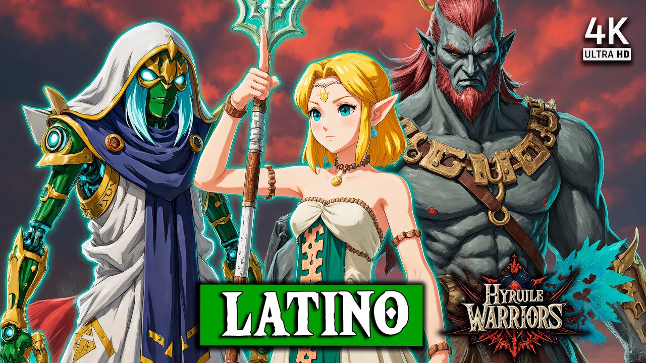 HYRULE WARRIORS: La Era del Destierro Pelicula Completa en Español Latino | Historia de Zelda