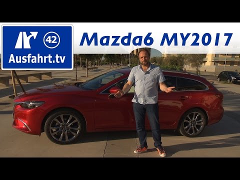 2017 Mazda6 Kombi Skyactiv-D 175  (MY2017) - Fahrbericht der Probefahrt, Test, Review