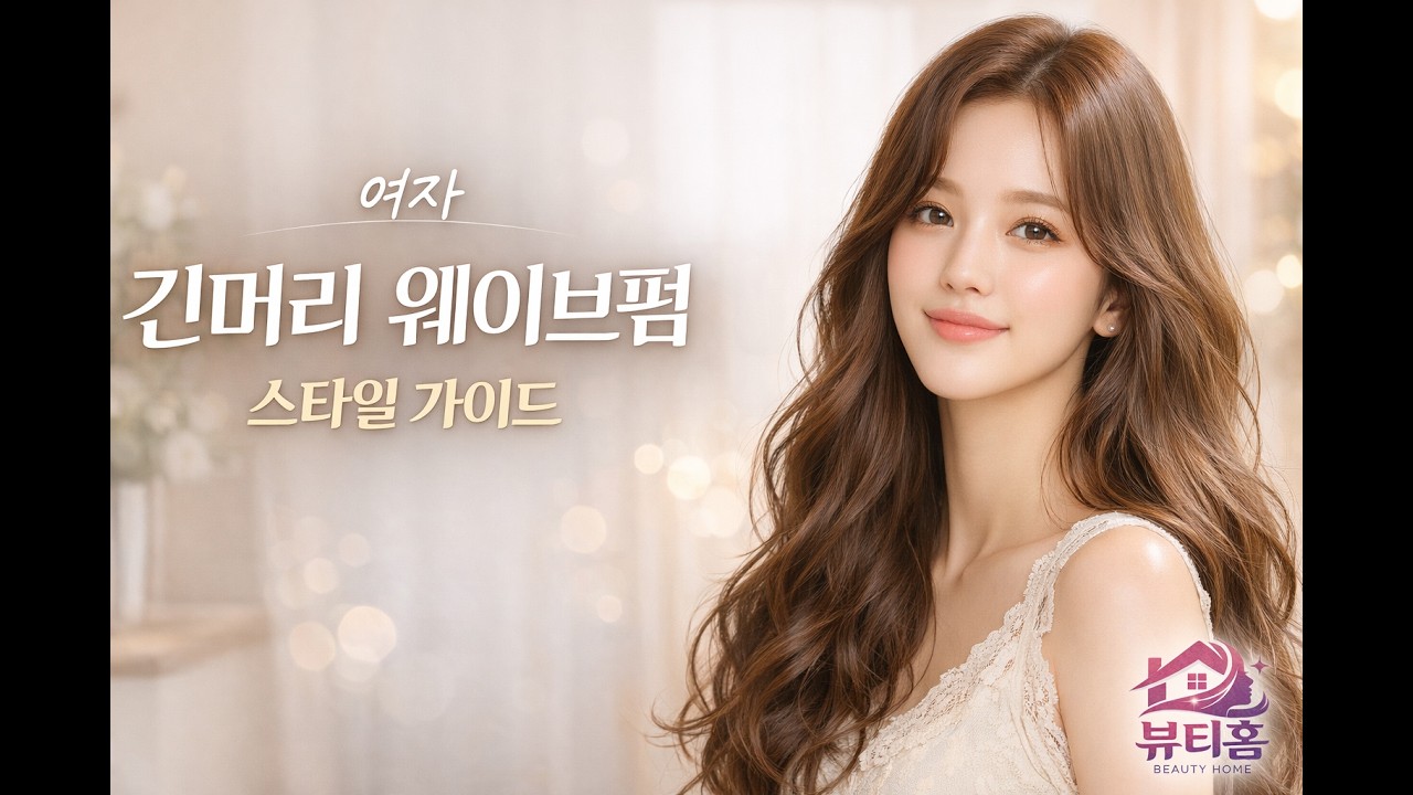 여자 긴머리 웨이브펌 스타일 가이드