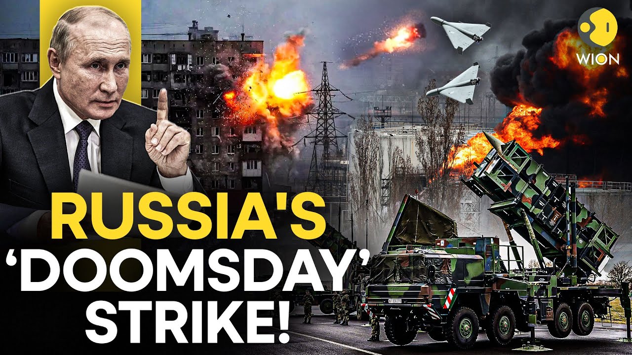 Russia-Ukraine War LIVE: 704 Drones & Missiles Slam Kyiv | Moscow’s ‘Doomsday’ Air Attack | WION