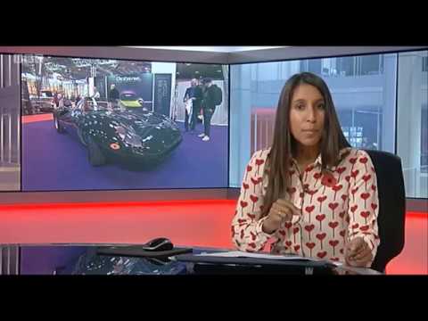 Replica 1966 Jaguar XJ13 at NEC Classic Car Show - November 2016