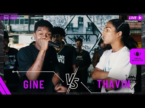 [ BATALHÃO ] GINE X THAVIN | Ed: KICKBACK | Batalha Marginow | SEMIFINAL | 18/9 | BMW