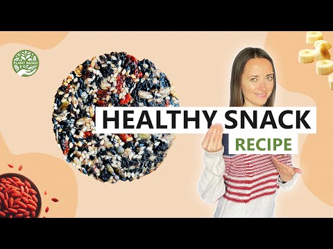 Healthy Cookie Recipe | No Sugar, Flour or Oil | Banana, Seeds, Berries | Healthy Snack Recipe
