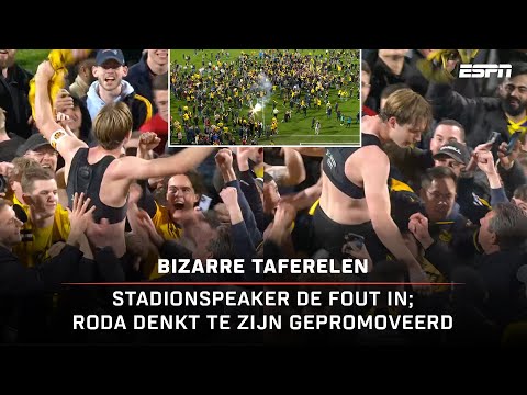 😨 ONGELOOFLIJK! SPELERS en FANS denken dat RODA gepromoveerd is, maar dan... 🫣