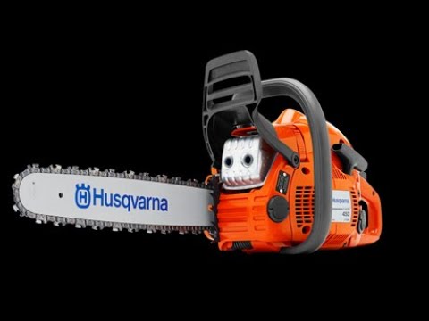 400 Series Chainsaw Starting Procedure, Husqvarna 435, 440, 445, 450 models.