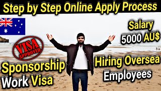 FREE Apply Online | Australia Work Permit 2024 | How to Apply Australia Visa | Jobs in Australia