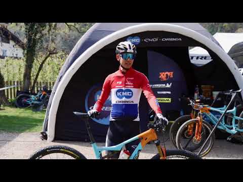 KMC Orbea bike check w/ Milan Vader - Prologo Mountain bike saddles