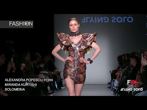 ALEXANDRA POPESCU-YORK - FLYING SOLO Couture Fall 2020 New York - Fashion Channel
