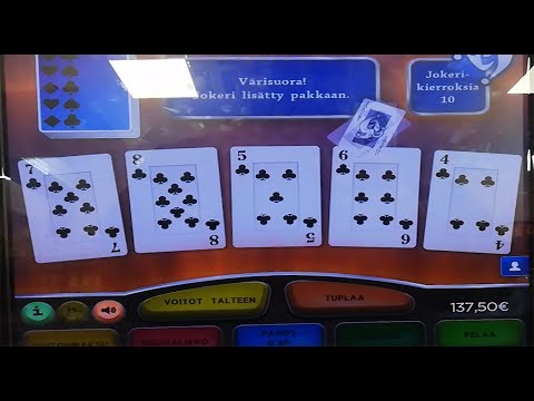 Pikapokeri tuplaus trillerin kohokohdat ja 215€ ulos.