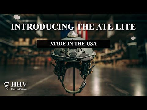 Introducing the ATE_Lite Ballistic Helmet - Made in the USA