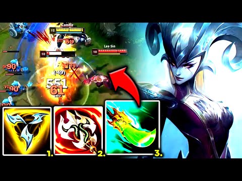 CAMILLE TOP BUT MY (Q) LOOKS LIKE A GLITCH (TONS OF DAMAGE) - S13 Camille TOP Gameplay Guide