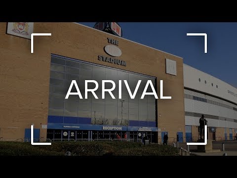 Arrival at the DW Stadium