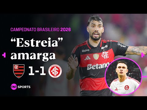 LUCAS PAQUETÁ DE TITULAR, GOLAÇO DO INTER E ARRASCA EMPATA DE PÊNALTI | FLAMENGO 1X1 INTERNACIONAL