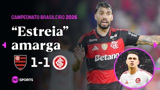 LUCAS PAQUETÁ DE TITULAR, GOLAÇO DO INTER E ARRASCA EMPATA DE PÊNALTI | FLAMENGO 1X1 INTERNACIONAL
