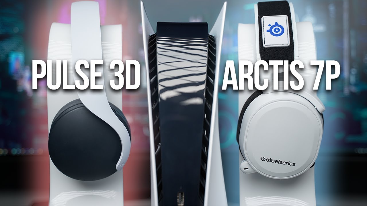 PlayStation Pulse 3D vs SteelSeries Arctis 7p. Best PS5 Headset? (Mic Test on PS5)