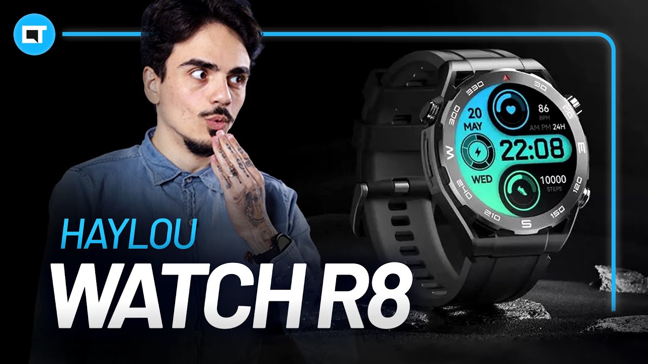 Haylou Watch R8, o Smartwatch BOM, BONITO e BARATO? Quase!