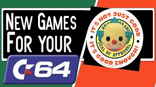 Hey Kids!!  New Games for your C64