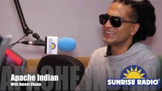 The Don Raja Apache Indian checks into the Sunrise Studio - Part 1