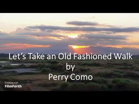Let's Take An Old Fashioned Walk cover