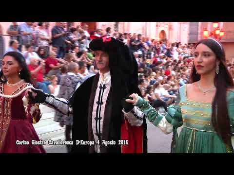 CORTEO GIOSTRA D'EUROPA 2018