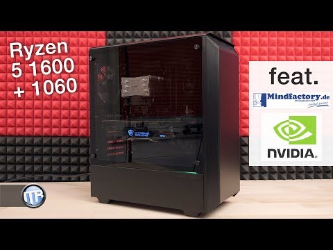 1.000€ Gaming PC - Ryzen 5 1600, GTX 1060 Xtreme, 16GB RAM
