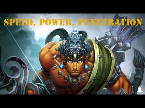 SMITE: Dare Build - Rama Power, Penetration, Speed: Sniping Fool 7-3
