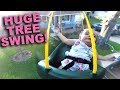 HUGE TREE SWING WITH GOPRO AND CHILDREN 3 YEARS LATER Sam Nia
