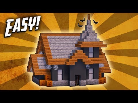 Minecraft: How To Build A Haunted Halloween House Tutorial
