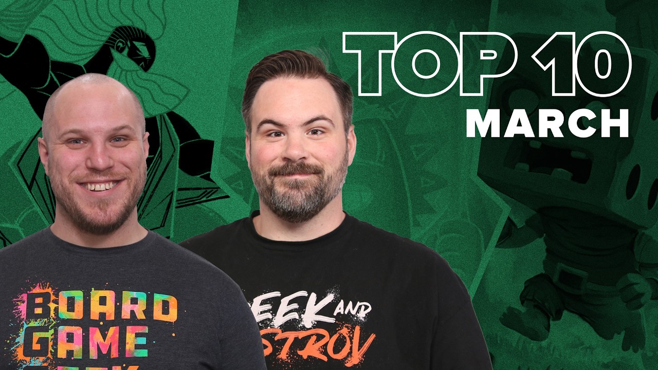 Top 10 Hottest Board Games: March 2026 - The Best of BGG