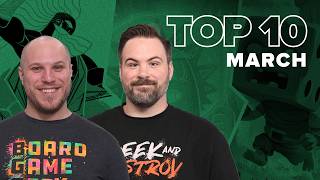 Top 10 Hottest Board Games: March 2026 - The Best of BGG