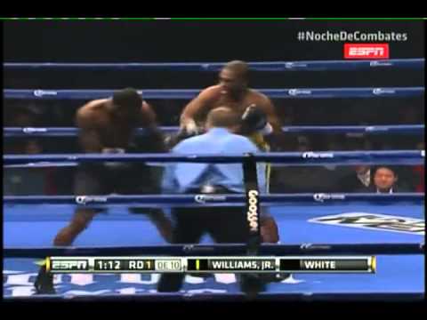 Thomas WILLIAMS Jr vs Cornelius WHITE - WBO - NABO - Full Fight - Pelea Completa