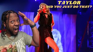 FIRST TIME SEEING -Taylor Swift - dress # live reputation tour