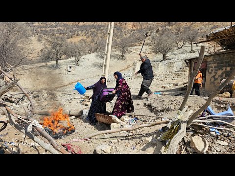 Fatima's burning of the engagement suitcase and Hassan's anger