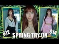 TRENDY AND CHEAP SPRING STYLES TRY ON HAUL