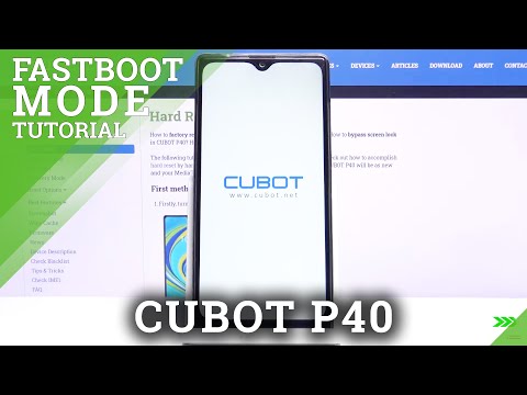 How to Use Fastboot Mode in CUBOT P40 – Rescue Mode