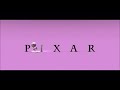 Walt Disney Pictures Pixar Animation Studios Logo 1995 2007 Magenta Version