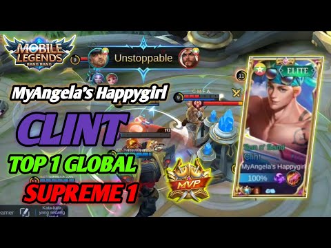 Supreme No 1 Clint is Unstoppable!! - Top 1 Global Clint MyAngela's Happygirl