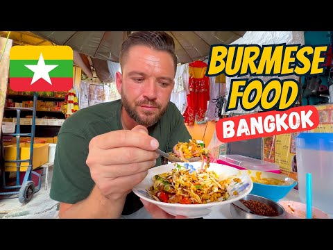 MYANMAR NOODLE HEAVEN in BACKSTREET BANGKOK 🇲🇲🇹🇭 This Shan Dish is AMAZING!