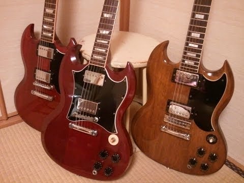 Gibson SG Sound Test 70s,90s,00s SG Standard & 61Reissue