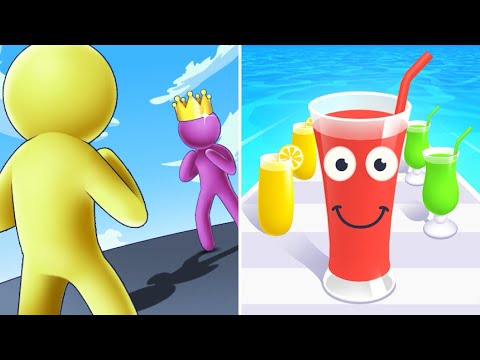 Giant Rush Vs Juice Run💥🧲💥All New Levels Walkthrough Max Gameplay TR12