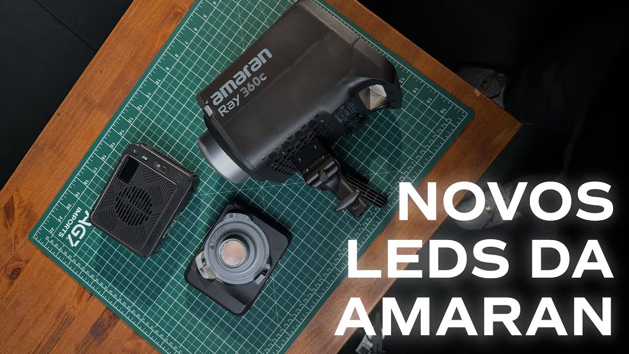 NOVA LINHA DE LEDs - AMARAN RAY 60C, 120C e 360C (PORTUGUÊS-BRASIL)