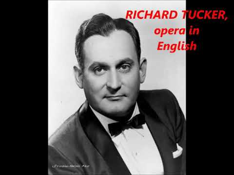 RICHARD TUCKER, opera in English (Boris-Carmen-Ballo- Pecheurs live 1940-ies)