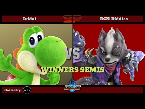 SmashaPalooza @ W1N #2: Winners Semis - Ividal (Yoshi) vs RCN| Riddles (Wolf)