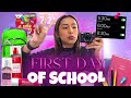 GET READY WITH ME FOR THE FIRST DAY OF SCHOOL GRWM Vlog