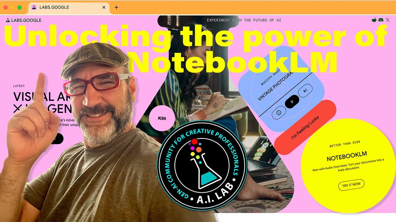 Unlocking the power of Google NotebookLM - to create a Podcast!?