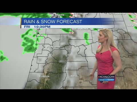 Noon Friday Forecast KOIN 6 News January 12, 2018