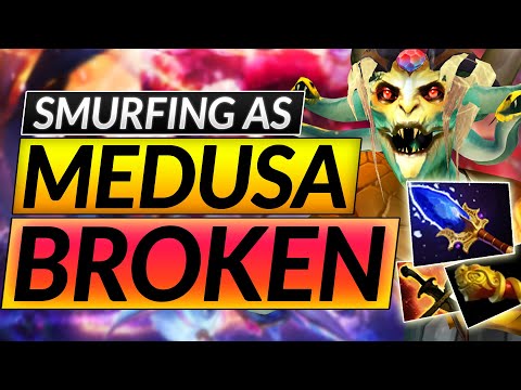 How to RANK UP with EVERY HERO - BROKEN MEDUSA SMURF Tips ANALysis - Dota 2 Guide